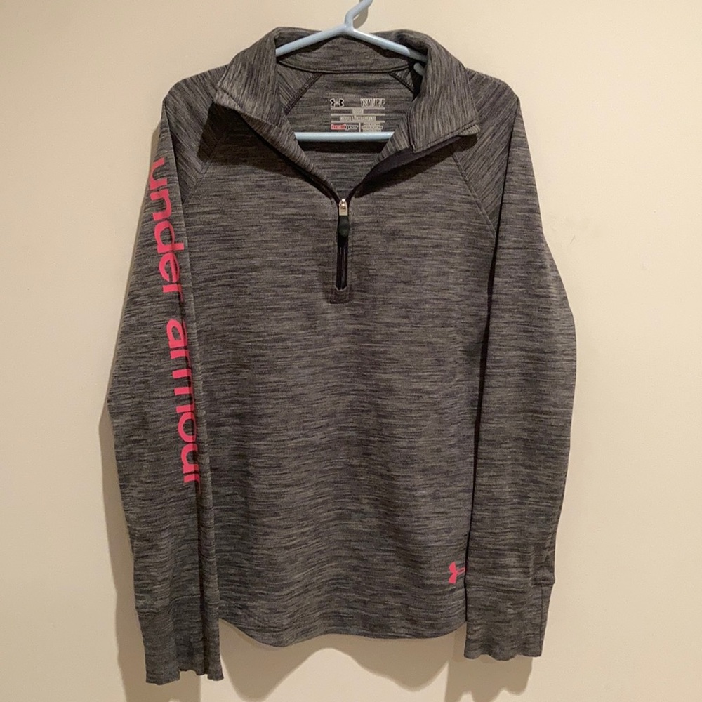 ✨SALE✨ Girls Under Armour half zip pullover